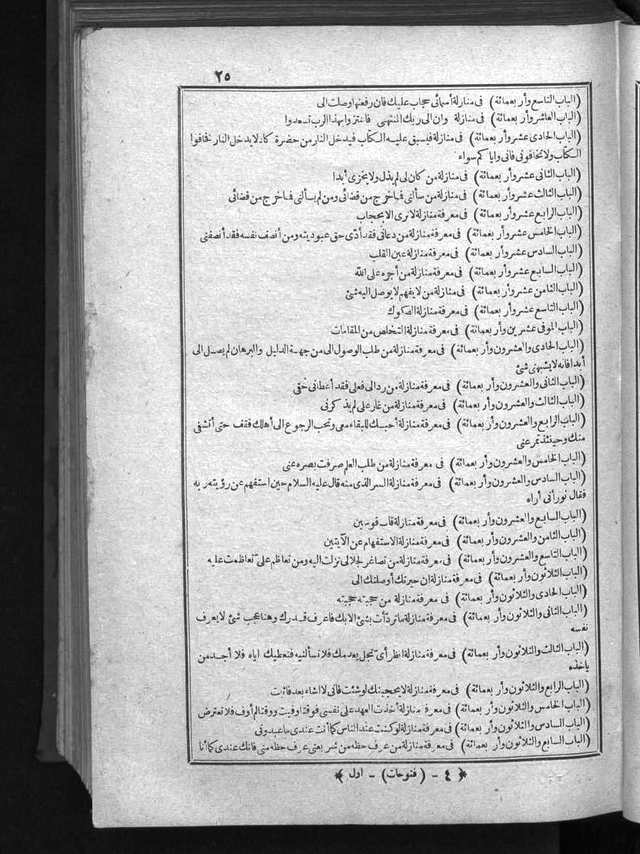 futmak.com - الفتوحات المكية - الصفحة 25 - من الجزء الأول
